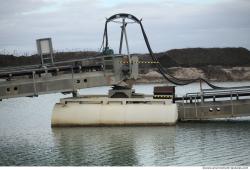 Photo Textures of  Gravel Mining Machine